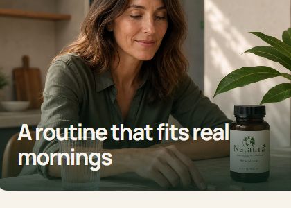 Nataura in a calm daily routine
